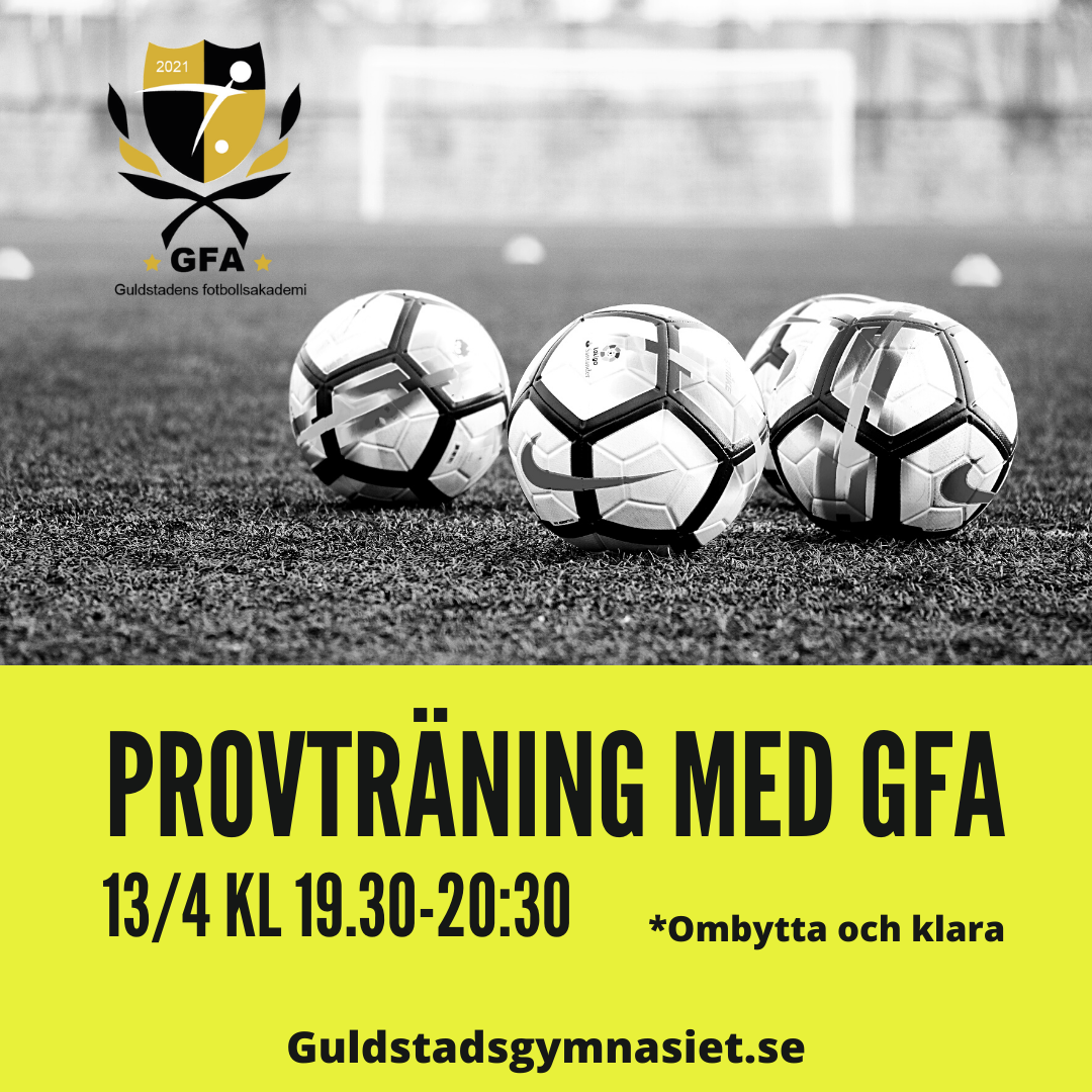 You are currently viewing Provträna med GFA!