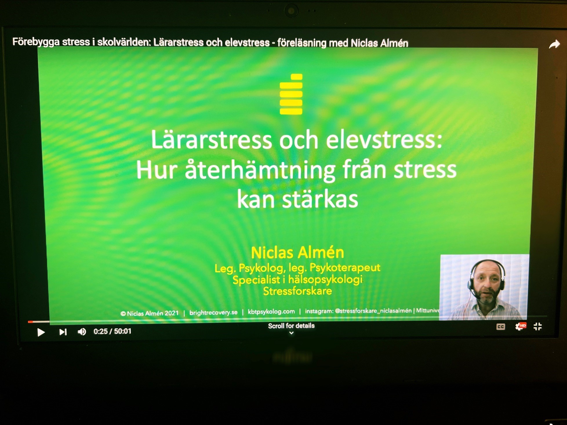 You are currently viewing Föreläsning om återhämtning